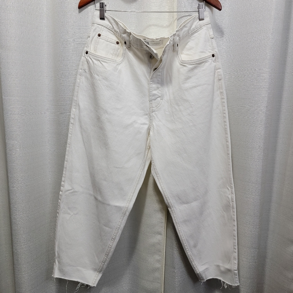 Men's Zara Relaxed Fit Cropped Denim
